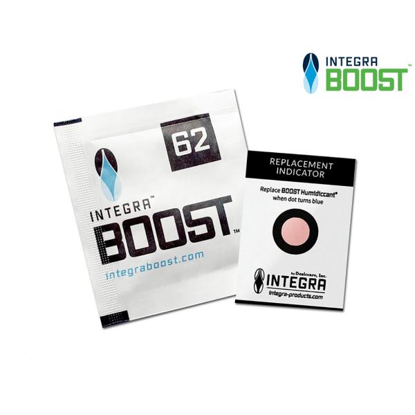 INTEGRA BOOST インテグラブースト 62％湿度調整剤 8g湿度制御剤、INTEGRA BOOST インテグラブーストは、タバコ、ハーブ、葉巻、食品などの保存に最適な62%を保ちます乾燥や湿気などをコントロールし虫やカビ、味や香り...