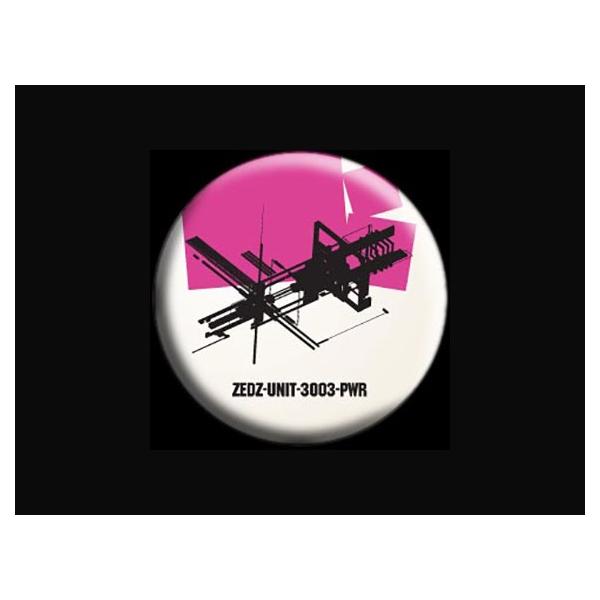 Zedz ゼッツ 缶バッジ Sat Pink