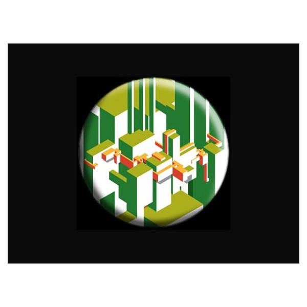 Zedz ゼッツ 缶バッジ green