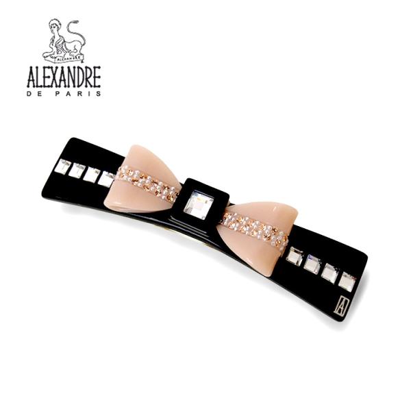 アレクサンドルドゥパリ　リボンバレッタ（8センチ） バレッタ (8 cm)｜ALEXANDRE DE PARIS（アレクサンドル ドゥ パリ）