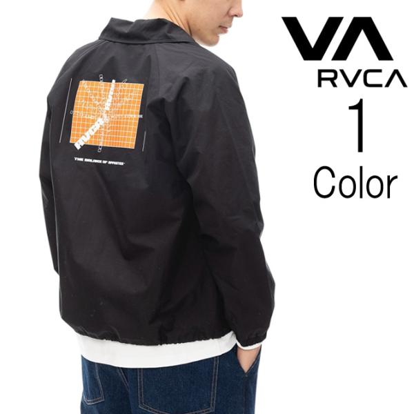 RVCA（ルーカ） ルカ メンズ UP SS COACH JACKET スタジアムジャケット