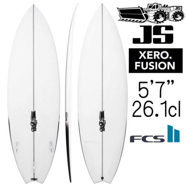 JS INDUSTRIES JSサーフボード ゼロ フュージョン モデル 5'7