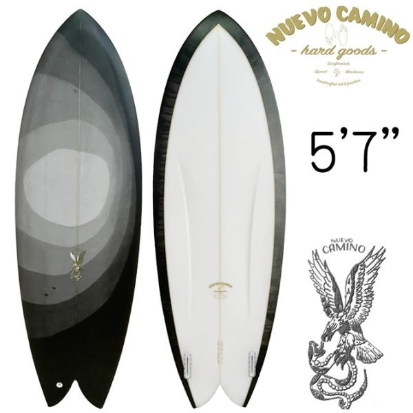 nuevo CAMINO カミーノモデル 5'7 サーフボード bythesea_nc-fdt57b
