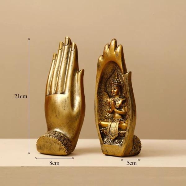 旧蔵　清国時代　骨董品　仏像　お守り　仏様　縁起物　文房具　根付　時代物 観音菩薩 両手セット 仏 如来像 縁起物 厄除け お守り 仏龕 枕本尊