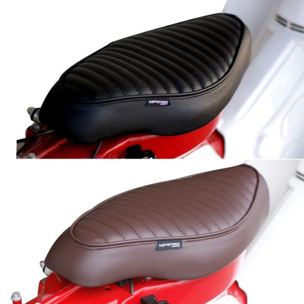 KEPSPEED製 スーパーカブ用 タックロールカスタムシート : C&J KEPSPEED製 スーパーカブ用 タックロールカスタムシート : C&J