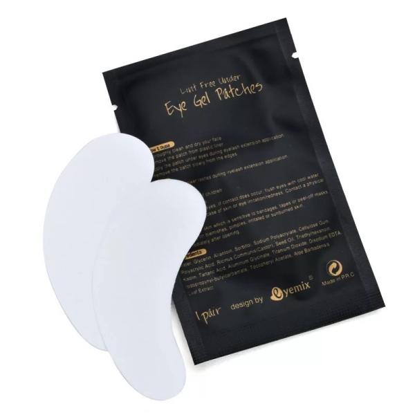 まつ毛エクステアンダーテープ。まつ毛エクステ施術時に目の下に貼る目元保護用シール。毛羽立たないのでツイザーが引っかかる心配がありません。目元に優しく、剥がす時にも痛くない柔かゲルタイプ。目のカーブに合わせた形になっています。※こちらは衛生用...