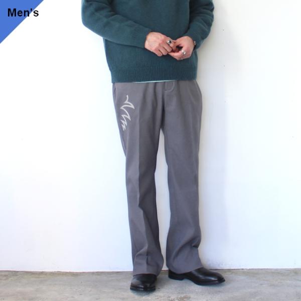 melple ウェスタン刺繍フレアパンツ Sebastian Western Pants / MP6SS007　（Gray）