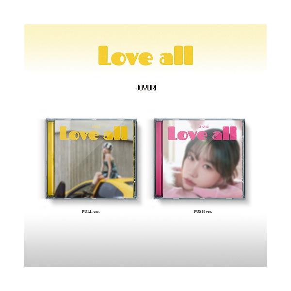 安心の日本国内発送 2nd MINI ALBUM LOVE ALL Jewel Ver. PULL ver. JO YURI