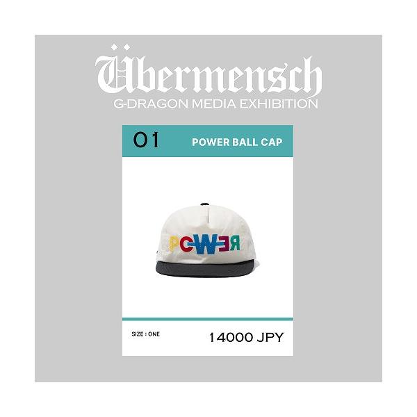 POWER BALL CAP ubermensch G-DRAGON ジードラゴン グッズ G-DRAGON