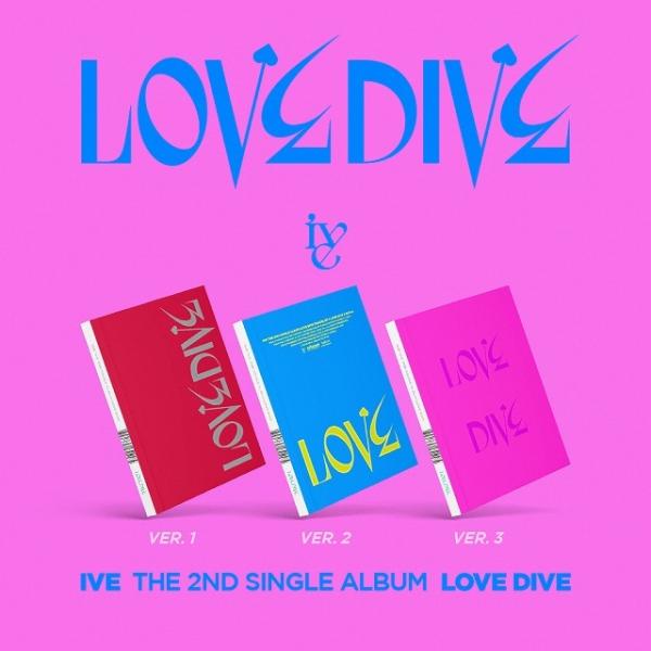 アイヴIVE 2nd Single Album【LOVE DIVE】3形態セット 安心の日本国内発送 2nd Single Album LOVE DIVE 3 ver IVE アルバム