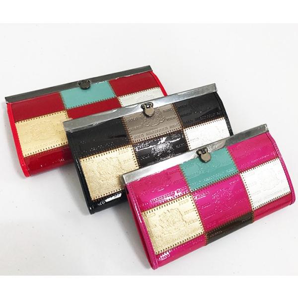 おしゃれで高級感のあるレディース財布 長財布ーmarco Poloがま口財布