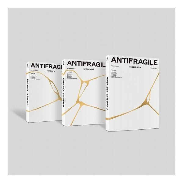 LE SSERAFIM Antifragile: LE SSERAFIM 2nd Mini Album (ランダムバージョン) CD