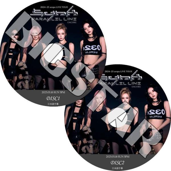 K-POP DVD/ aespa 2024-25 LIVE TOUR SYNK : PARALLEL LINE