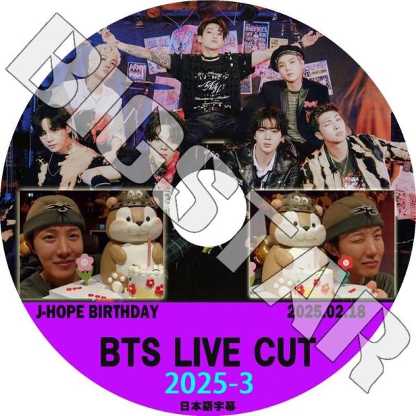 K-POP DVD/ バンタン 2025 V LIVE CUT #3 J-HOPE BIRTHDAY