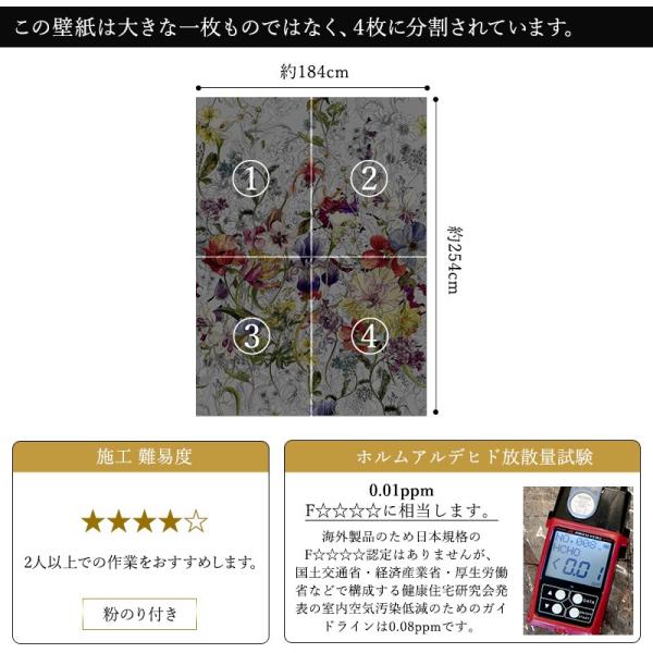 ヨーロピアン 壁紙 おしゃれ Diy 工具 輸入壁紙 カラフル ドイツ製 フラワー クロス 撮影 カラフル のり付き Kger067 ビニールカーテンのcレンジャー フラワー 内装 フローラ 4 1 紙 花柄