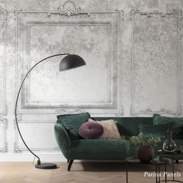 壁紙 張り替え 自分で Diy クロス おしゃれ アンティーク 輸入壁紙 パティーナパネル Patina Panels R4 044 フリース製 Kger0 ビニールカーテンのcレンジャー 通販 Yahoo ショッピング