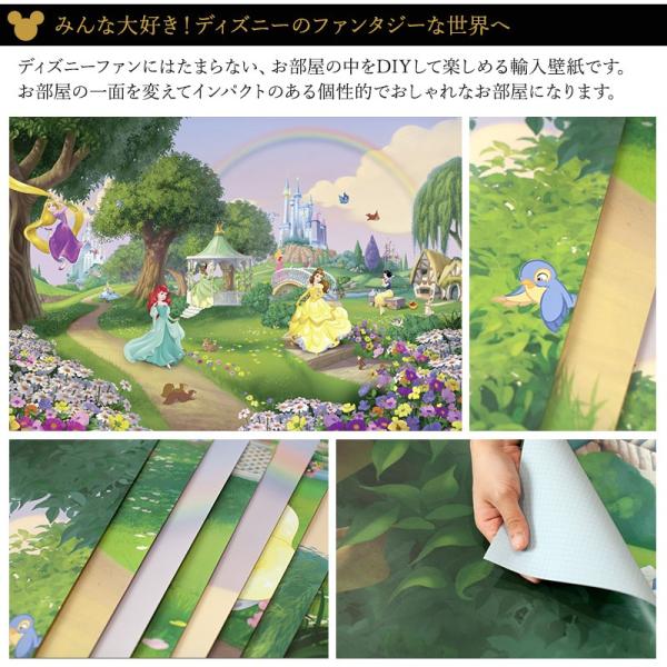 壁紙 ディズニー 輸入壁紙 輸入壁紙 Disney 内装 Disney プリンセス ベル シンデレラ ラプンツェル ラプンツェル 白雪姫 粉のり付 紙 Princess Rainbow 8 449 Kgerd037 ビニールカーテンのcレンジャー