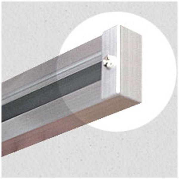 商品名:ピクチャーレール　ルーミー　エンドキャップ重量：7g厚み：2mm材質：アルミ（ビス：鉄）摘要：日本製