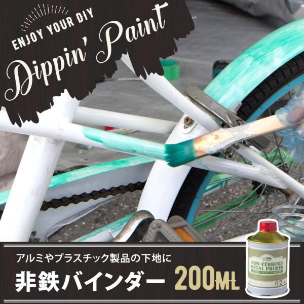 特徴アルミやプラスチック製品の下地に・薄めずそのままご使用できます。・塗ったものが長持ちします。木部以外に塗装する場合、塗料が剥がれやすくなっています。非鉄バインダーを下地に塗ると、塗料が良くひっつき剥がれにくくなるので塗ったものが長持ちし...