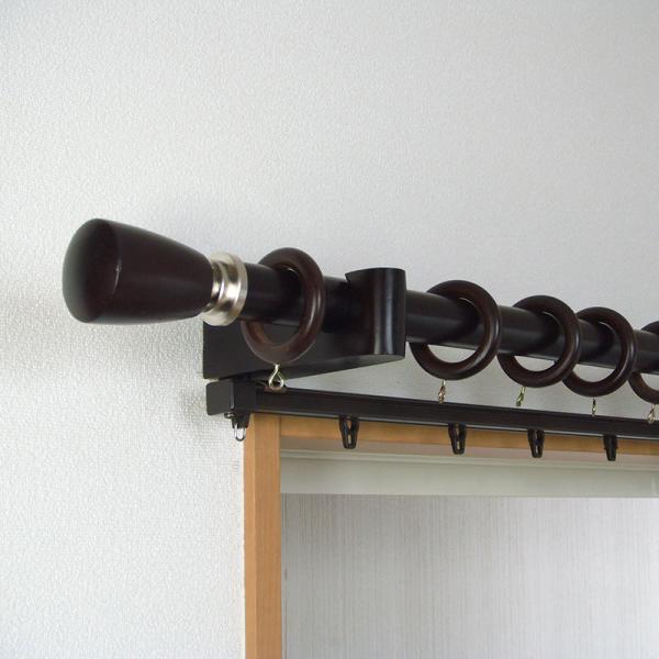 カーテンレール 木製カーテンレール 北欧インテリア ビヨルグ ダブル 0 6 1 0ｍ Ww001 B ビニールカーテンのcレンジャー 通販 Yahoo ショッピング