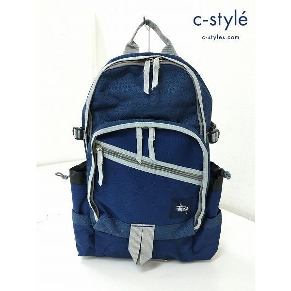 D425 [人気] STUSSY ステューシー バックパック ネイビー リュック