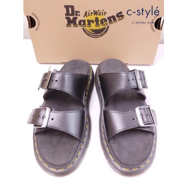 Dr. Martens JOSEF サンダル ブラック UK7 Dr. Martens Josef Leather Sandals | Black | FARFETCH