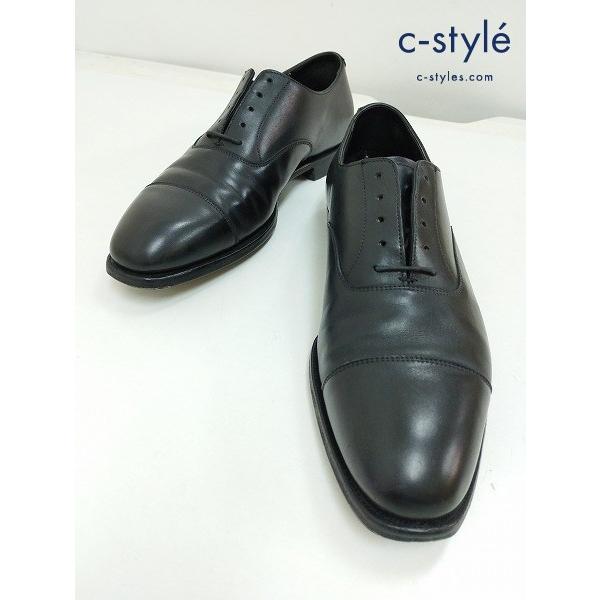 [人気] Crockett & Jones クロケット＆ジョーンズ 革靴 6・1/2 ブラック AUDLEY 3 | ★ I778