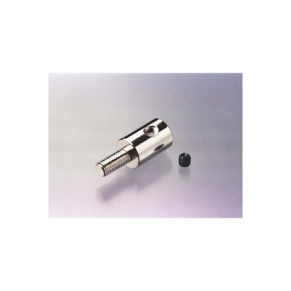 エンドネジ（オス）穴径3×ネジ3mm　外径8×全長21mm