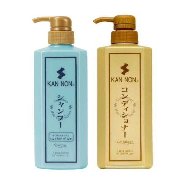観音温泉ヘアケアセット】シャンプー 本体700ml＋コンディショナー