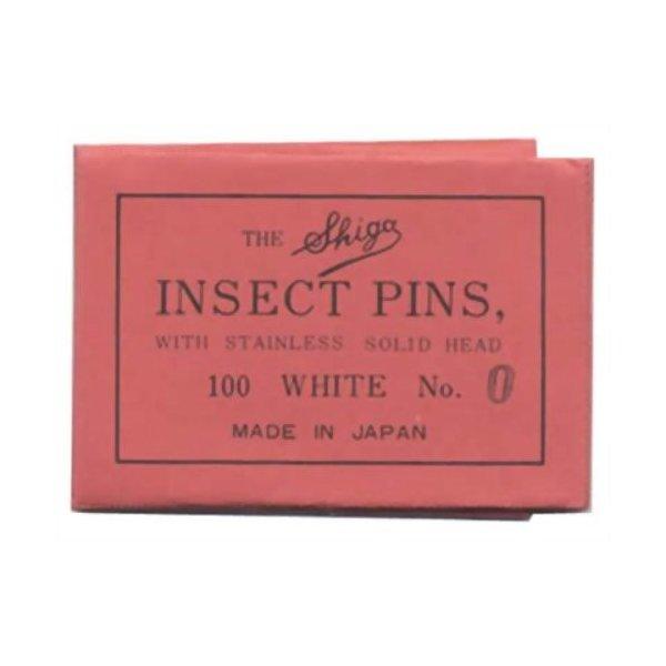 ●「有頭シガ昆虫針」は、昆虫標本の作成をする時に必要な志賀昆虫普及社の最上質ステンレス製昆虫針です●有頭針なので、手側に小さなポッチがあり、刺しやすいタイプです●対象の標本固体サイズに合わせて太さを選んでご利用ください