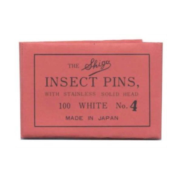 ●「有頭シガ昆虫針」は、昆虫標本の作成をする時に必要な志賀昆虫普及社の最上質ステンレス製昆虫針です●有頭針なので、手側に小さなポッチがあり、刺しやすいタイプです●対象の標本固体サイズに合わせて太さを選んでご利用ください