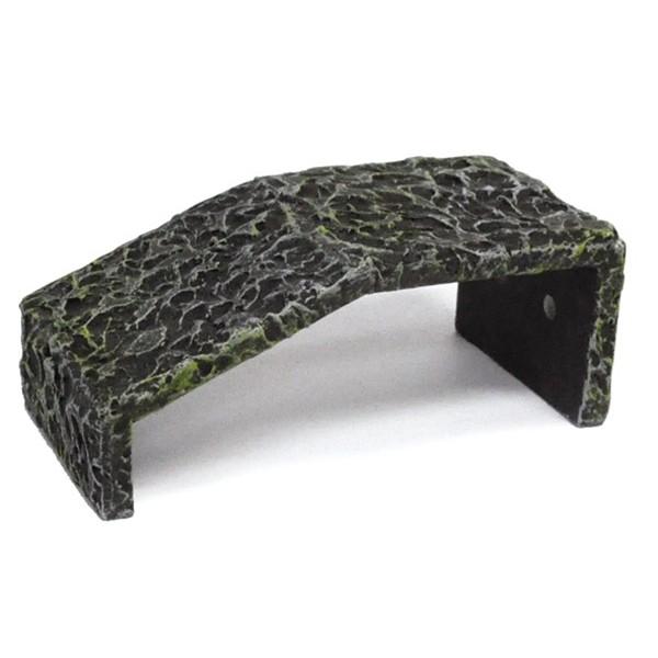 爬虫類や両生類の日光浴や隠れ家用オーナメントです。　小型の水棲カメの日光浴やヤモリ等の隠れ家にご使用ください。