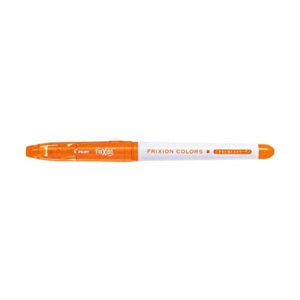 【ゴーゴーセール】【6本セット】PILOT（パイロット）フリクションカラーズ SFC-10M-O オレンジ　ノック式 消えるカラーボールペン 日本製 学用品