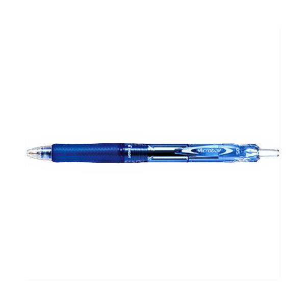 【ゴーゴーセール】【3本セット】PILOT（パイロット）アクロボール 150 極細 BAB-15EF-LL ブルー インク青アクロインキ搭載 油性ボールペン 日本製 学用品