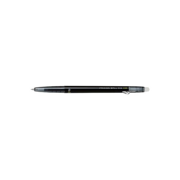 【ゴーゴーセール】【6本セット】PILOT（パイロット）フリクションボールスリム 038 LFBS-18UF-B ブラック 超極細 0.38mm 消せるボールペン 学用品