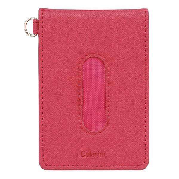 PILOT（パイロット）カラリムパーキー パス入ダブル CRPPS-02W-P ピンクパスケース 定期入れ カード収納