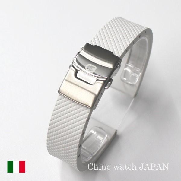 時計ベルト バンド BC ボネット・シンチュリーニ ラバーべルト 20mm