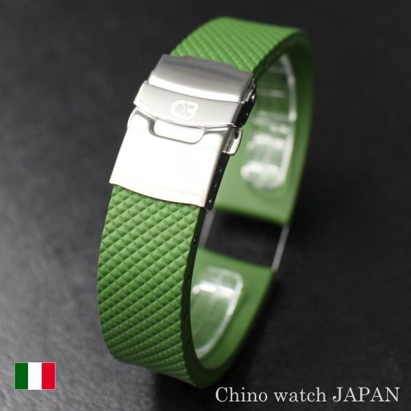 時計ベルト バンド BC ボネット・シンチュリーニ ラバーべルト 20mm