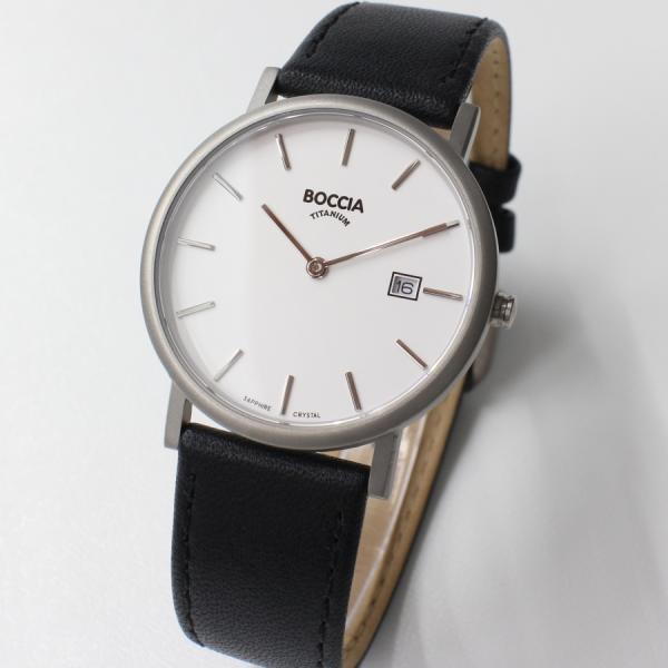 BOCCIA TITANIUM Slim �{�b�`�A �`�^�j���E�� �X���� 3637-02 2�j �z���C�g �N�H�[�c �r���v �����Y�r���v ��������