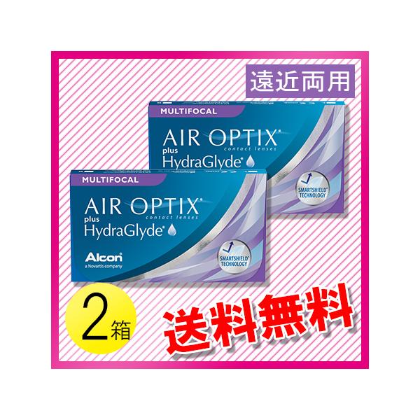 エアオプティクス プラス ハイドラグライド マルチフォーカル 6枚入×2箱 / 送料無料 / メール便