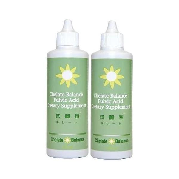 ミヤモンテ キレイト キレート 気麗留 100ml 2個セット (2本セット フルボ酸飲料 ミネラルバランス)