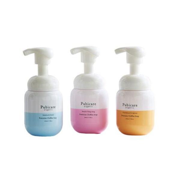 ピュビケア オーガニック フェミニンシフォンソープ  220ml  選べる2個セット (2本セット) Pubicare Organic ボディソープ デリケートゾーン