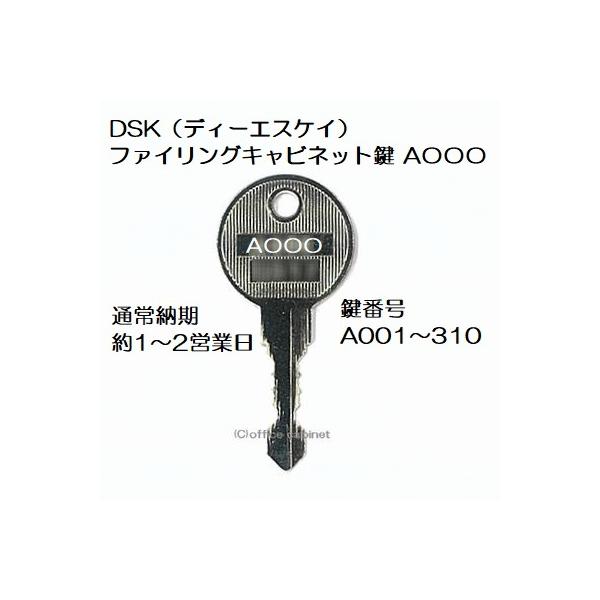 送料無料【合鍵】DSK(ディーエスケイ) A001〜A310 送料無料【合鍵】DSK(ディーエスケイ) A001〜A310