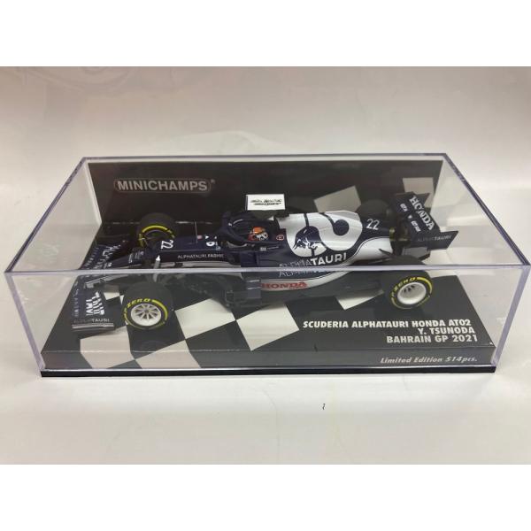 ミニチャンプス 1/43 アルファタウリ ホンダ AT02 F1 バーレーン