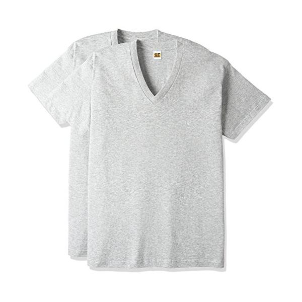 グンゼ インナーシャツ BASICPACKT-SHIRT 綿100% VネックTシャツ 2枚組 HK10152 メン