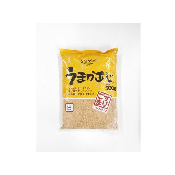 すりごま すり胡麻 ごま 真誠 うまか あじ すりごま 500g たっぷり 白ごま 胡麻 おいごま ドレ ラーメン 焼肉のたれ　追いごま水炊き、めんつゆ、焼肉のたれの中に、和えもの、豆腐、漬物、おひたし等にふりかけてご使用下さい。名称　　　...