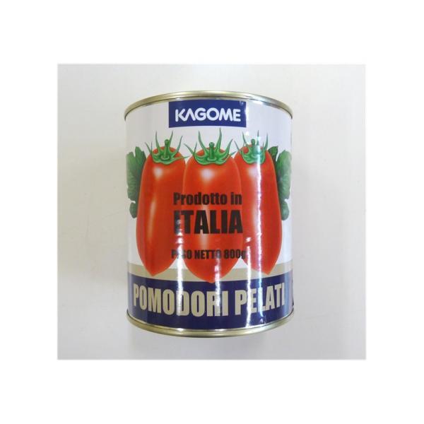 トマト缶 トマト ホールトマト イタリア産 2号缶 固形量500g トマトピューレづけ カゴメ豊かな土壌によって育まれた完熟トマトの中から、柔らかでコクのあるイタリア産のトマトを厳選し、湯むきしました。トマトソースや煮込み料理等、大量使用に...