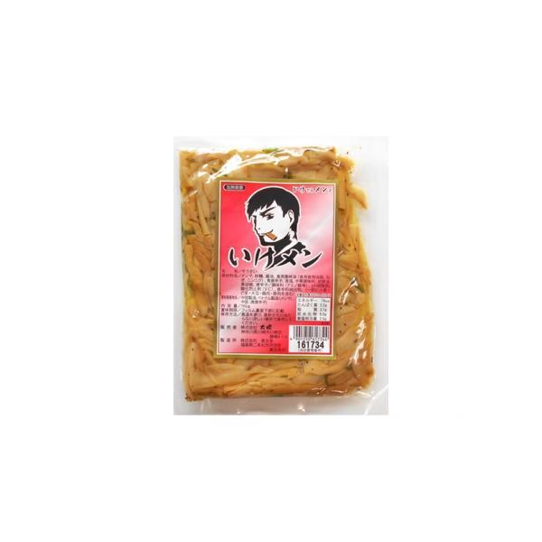 太堀 いけメン 160g イケメン 細かく裂いて 中華風 味付け メンマ ピリッと 青唐辛子 ネギ ニンニク 風味油 いけめん細かく裂いて中華風の味付けをしたメンマにピリッと青唐辛子を加えてネギとニンニクの風味油を和えたひと品そのまま弁当の...