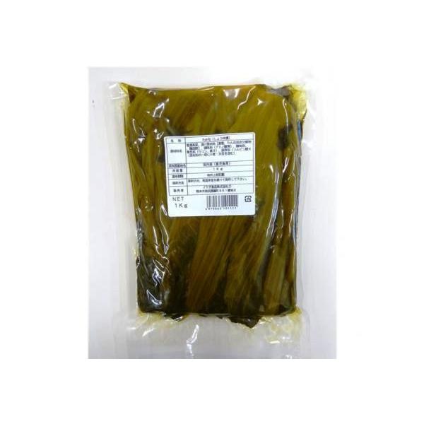 漬物 高菜 姿たかな漬 1kg タカナ たかな 高菜漬け しょうゆ調味料 塩漬け高菜 つけもの 漬け物 漬物 イケダ食品 鹿児島県 高菜を使用原料こだわり、鹿児島県の生産農家と直接契約して栽培した高菜を使用そのままの形状でパックした本格タイ...