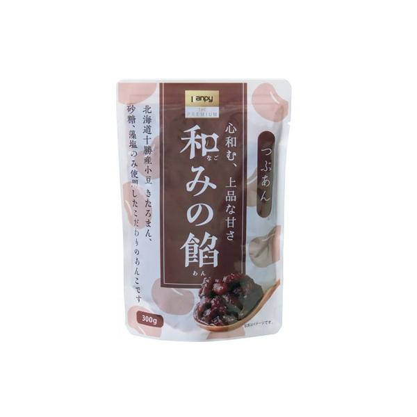 つぶあん 粒あん あんこ カンピー 和みの餡 つぶあん 300g 北海道 300g  小豆使用 ぜんざい 和菓子 あん 名称　　　つぶあん原材料名　砂糖(国内製造）、小豆、食塩殺菌方法　気密性容器に密封し、加圧加熱内容量　　300g賞味期限...